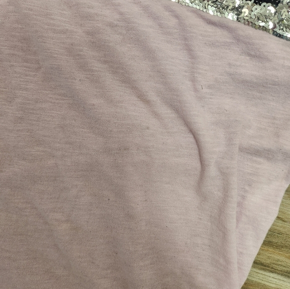 PINK sequin Tank Top Size Small - Picture 3 of 5